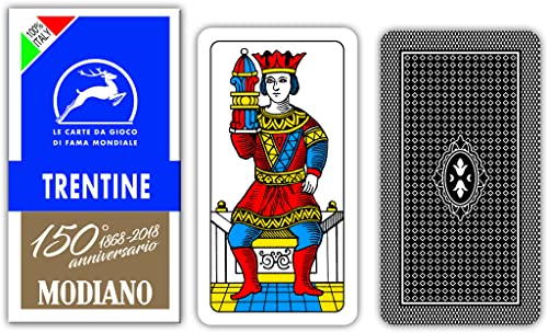 Modiano Regionale Spielkarten Trentine 150° Jahrestag, 300073 von Modiano