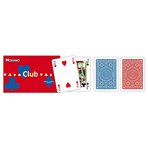 Modiano 300384 Rommé Spielkarten, Mehrfarbig von Modiano