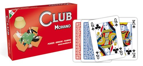 Modiano 300384 Rommé Spielkarten, Mehrfarbig von Modiano