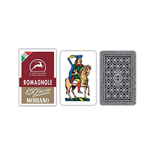 Modiano 300079 Carte Regionali Regionale Romagnole Karten, Federmäppchen Bordeaux Modiano 300079 Carte Regionali Regionale Romagnole Karten, Federmäppchen Bordeaux von Modiano