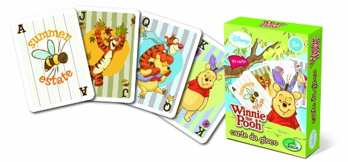 Modiano 308526 Winnie The Pooh & Friends Disney Spielkarten von Modiano