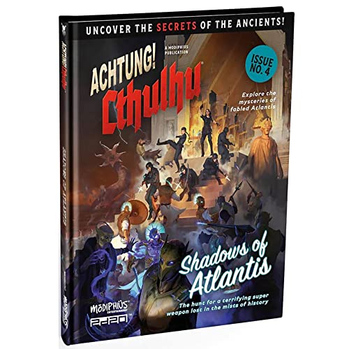 Achtung! Cthulhu 2d20: Shadows of Atlantis 2d20 Edition von Flat River Group