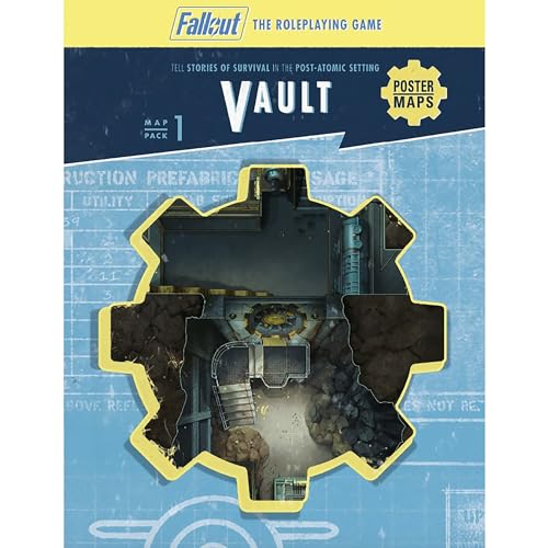 Fallout: The Roleplaying Game - Map Pack 1: Vault von Modiphius