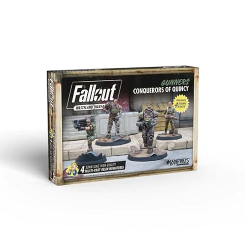 Modiphius Entertainment Fallout Wasteland Warfare Gunners Conquerors of Quincy von Modiphius
