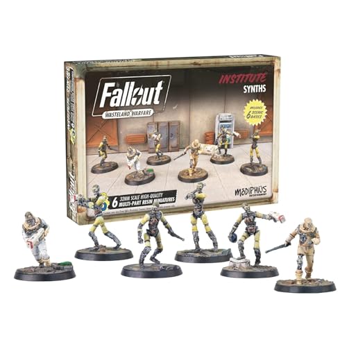 Fallout: Wasteland Warfare - Institute Synths (Minis and Scenics Box Set) von Modiphius