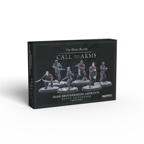 Modiphius Entertainment | The Elder Scrolls: Call to Arms | Dark Brotherhood Aspirants | Miniature Game | Unpainted Modiphius Entertainment | The Elder Scrolls: Call to Arms | Dark Brotherhood Aspirants | Miniature Game | Unpainted von Modiphius