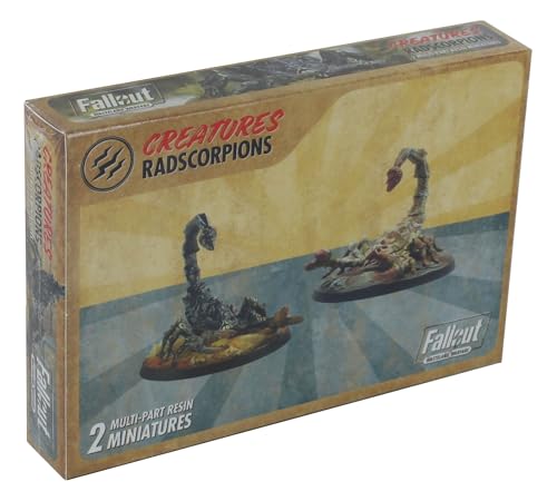 Modiphius Entertainment Fallout Wasteland Warfare Wasteland Creatures Radscorpions von Modiphius