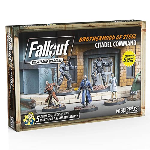 Modiphius Entertainment Fallout Wasteland Warfare Brotherhood of Steel Citadel Command von Modiphius