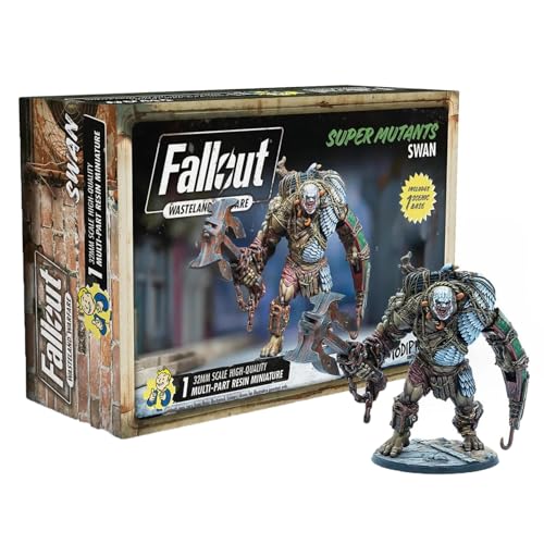 Modiphius Entertainment | Fallout Wasteland Warfare | Super Mutants: Swan | Miniatures | Unpainted Modiphius Entertainment | Fallout Wasteland Warfare | Super Mutants: Swan | Miniatures | Unpainted von Modiphius
