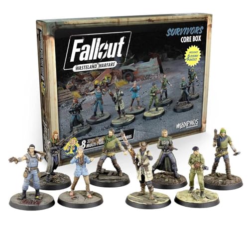 Modiphius Entertainment Fallout Wasteland Warfare Survivors Core Box von Modiphius