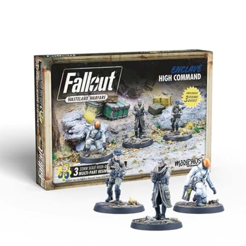 Modiphius Entertainment Fallout Wasteland Warfare Enclave High Command von Modiphius