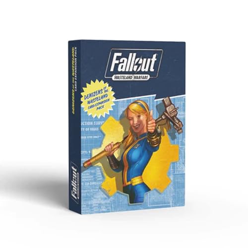 Modiphius Entertainment | Fallout Wasteland Warfare | Denizens of The Wasteland Card Expansion Pack | Miniatures | Unpainted Modiphius Entertainment | Fallout Wasteland Warfare | Denizens of The Wasteland Card Expansion Pack | Miniatures | Unpainted von Modiphius