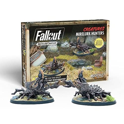 Modiphius Entertainment | Fallout Wasteland Warfare | Creatures: Mirelurk Hunters | Miniatures | Unpainted Modiphius Entertainment | Fallout Wasteland Warfare | Creatures: Mirelurk Hunters | Miniatures | Unpainted von Modiphius
