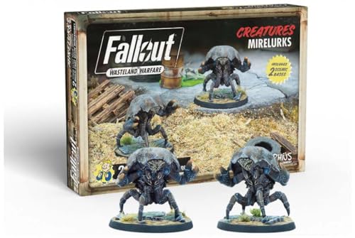 Modiphius Entertainment Fallout Wasteland Warfare Creatures Mirelurks von Modiphius