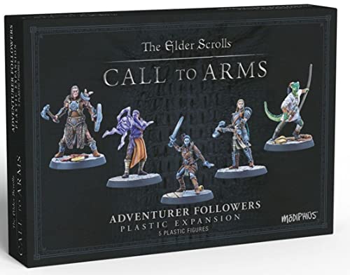 Modiphius Entertainment MUH052024 The Elder Scrolls: Call to Arms - Adventurer Followers Jenassa, Vorstag, Mjoll die Löwin, Marcurio, Derkeethus Miniature Game, Mehrfarbig, M Modiphius Entertainment MUH052024 The Elder Scrolls: Call to Arms - Adventurer Followers Jenassa, Vorstag, Mjoll die Löwin, Marcurio, Derkeethus Miniature Game, Mehrfarbig, M von Modiphius