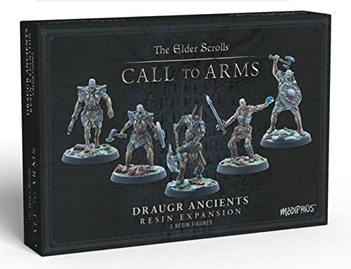Modiphius Entertainment | The Elder Scrolls: Call to Arms | Draugr Ancients | Miniature Game | Unpainted Modiphius Entertainment | The Elder Scrolls: Call to Arms | Draugr Ancients | Miniature Game | Unpainted von Modiphius
