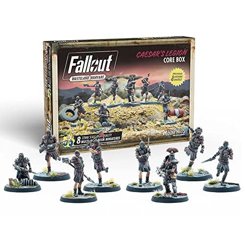 Modiphius Entertainment | Fallout Wasteland Warfare | Caesar's Legion: Core Box | Miniatures | Unpainted Modiphius Entertainment | Fallout Wasteland Warfare | Caesar's Legion: Core Box | Miniatures | Unpainted von Modiphius