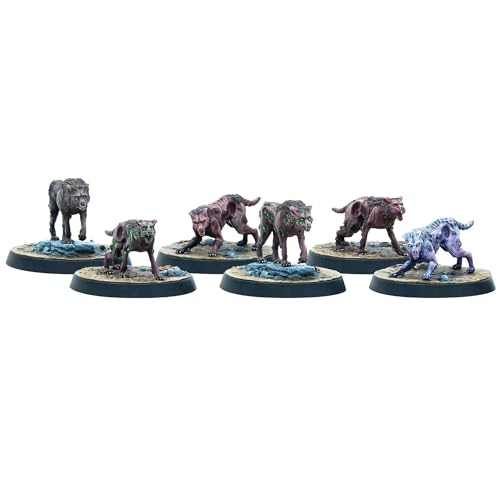 British Heritage Modiphius Entertainment | Fallout Wasteland Warfare | Creatures: Mongrel Scavenging Pack | Miniatures | Unpainted British Heritage Modiphius Entertainment | Fallout Wasteland Warfare | Creatures: Mongrel Scavenging Pack | Miniatures | Unpainted von Modiphius