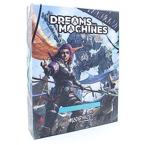 Modiphius Entertainment | Dreams and Machines | RPG | Starter Set | Play & Explore The World of Evera Prime | English Modiphius Entertainment | Dreams and Machines | RPG | Starter Set | Play & Explore The World of Evera Prime | English von Modiphius