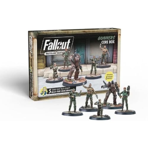 Modiphius Fallout:Wasteland Warfare - Gunners Core Box, Multi von Modiphius