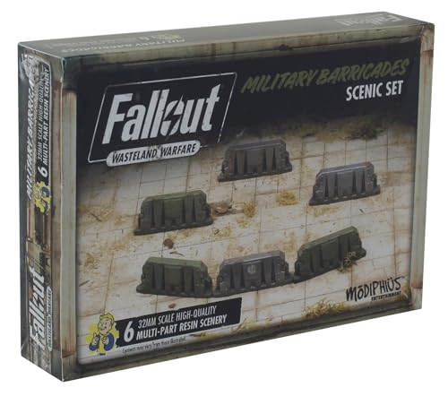 Fallout - Wasteland Warfare - Military Barricades MUH051726 von Modiphius