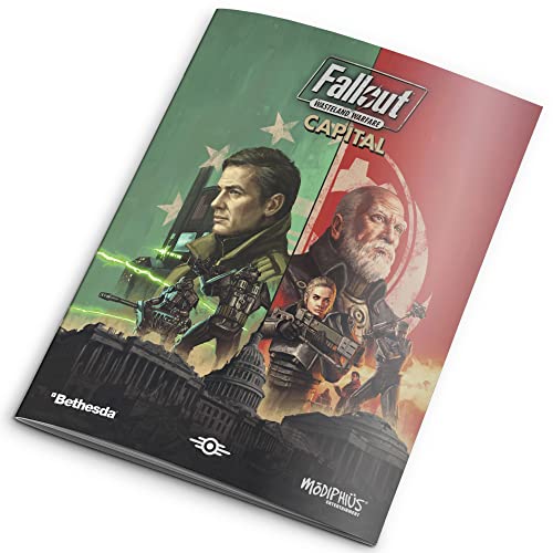 Modiphius Entertainment | Fallout Wasteland Warfare | Capital Rules Expansion| Accessories | English von Modiphius