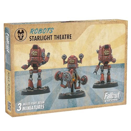 Modiphius Fallout: Wasteland Warfare - Robots - Starlight Theatre Staff Modiphius Fallout: Wasteland Warfare - Robots - Starlight Theatre Staff von Modiphius