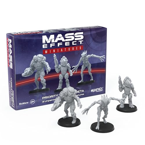 Mass Effect Priority Threats Beta-Harz-Sammler-Miniatur-Set – Rüsten Sie Ihr Spiel mit Tisch-Miniaturen auf. Ab 14 Jahren, 1–4 Spieler, 45–90 Minuten Spielzeit, hergestellt von Modiphius Entertainment Mass Effect Priority Threats Beta-Harz-Sammler-Miniatur-Set – Rüsten Sie Ihr Spiel mit Tisch-Miniaturen auf. Ab 14 Jahren, 1–4 Spieler, 45–90 Minuten Spielzeit, hergestellt von Modiphius Entertainment von Modiphius