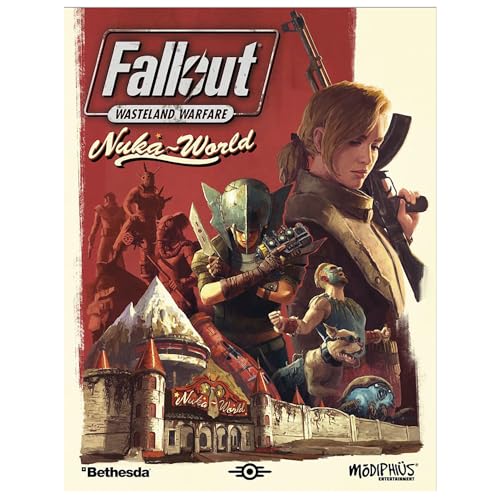 Modiphius Entertainment | Fallout Wasteland Warfare | Nuka World Rules | Expansion | English Modiphius Entertainment | Fallout Wasteland Warfare | Nuka World Rules | Expansion | English von Modiphius
