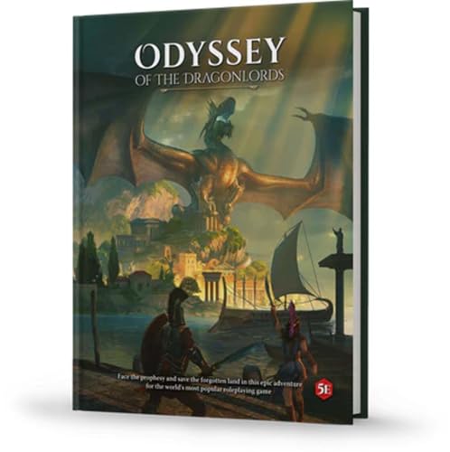 Modiphius Entertainment | Odyssey of The Dragonlords: Hardcover Adventure Book | Role Playing Game | English von Modiphius