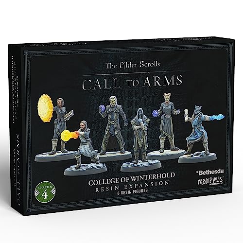 Modiphius Entertainment | The Elder Scrolls: Call to Arms | College of Winterhold | Miniature Game | Unpainted Modiphius Entertainment | The Elder Scrolls: Call to Arms | College of Winterhold | Miniature Game | Unpainted von Modiphius