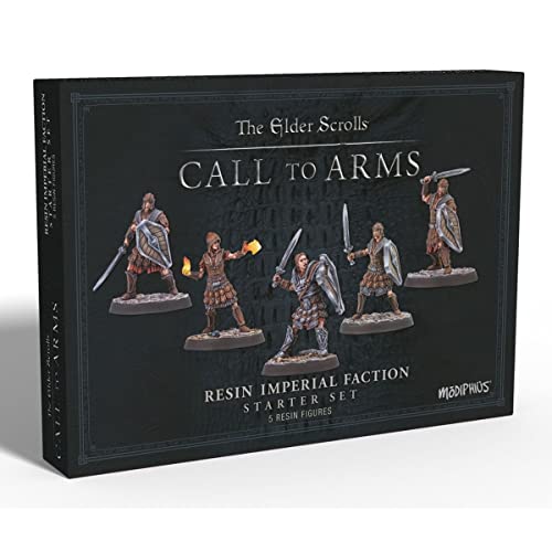 Modiphius Entertainment | The Elder Scrolls: Call to Arms |Imperial Legion Resin Faction Starter Set | Miniature Game | Unpainted Modiphius Entertainment | The Elder Scrolls: Call to Arms |Imperial Legion Resin Faction Starter Set | Miniature Game | Unpainted von Modiphius