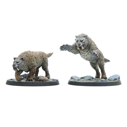 Modiphius Entertainment The Elder Scrolls: Call to Arms | Säbelkatzen | Miniatur-Spiel | Unbemalt von Modiphius