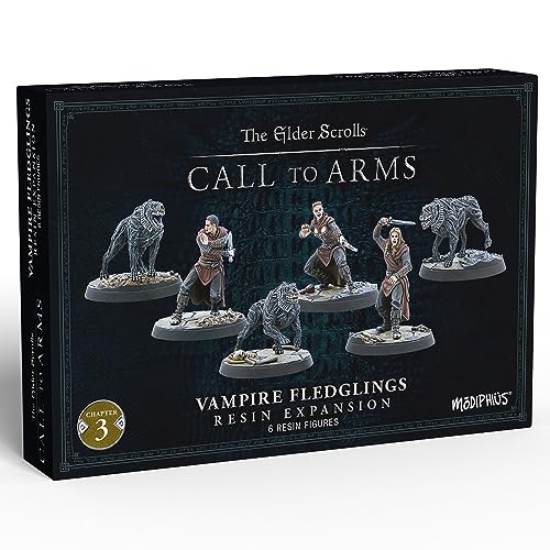 Modiphius Entertainment | The Elder Scrolls: Call to Arms | Vampire Fledglings | Miniature Game | Unpainted von Modiphius
