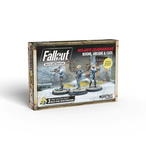 Modiphius Entertainment | Fallout Wasteland Warfare | Boone, Arcade and Cass | Miniatures | Unpainted Modiphius Entertainment | Fallout Wasteland Warfare | Boone, Arcade and Cass | Miniatures | Unpainted von Modiphius