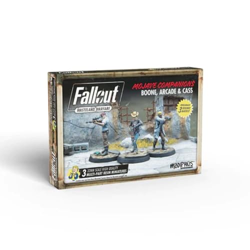 Modiphius Entertainment Fallout Wasteland Warfare Boone, Arcade and Cass von Modiphius