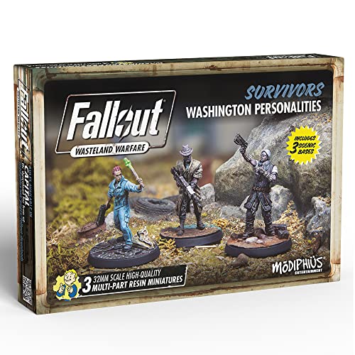 Modiphius Fallout Wasteland Warfare Survivors Washington Personalities von Modiphius