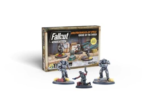 Modiphius MUH051816 - Wasteland Warfare - Brotherhood of Steel Order of the Shield Modiphius MUH051816 - Wasteland Warfare - Brotherhood of Steel Order of the Shield von Modiphius