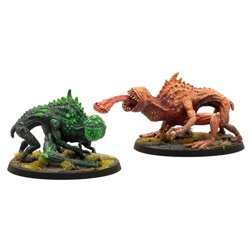Modiphius Unterhaltung: Fallout: Miniaturen - Cryptids - Snallygasters - 2 Figuren aus Kunstharz, unlackiert & unmontiert, RPG, Wilds of Appalachia, lizenziert Modiphius Unterhaltung: Fallout: Miniaturen - Cryptids - Snallygasters - 2 Figuren aus Kunstharz, unlackiert & unmontiert, RPG, Wilds of Appalachia, lizenziert von Modiphius