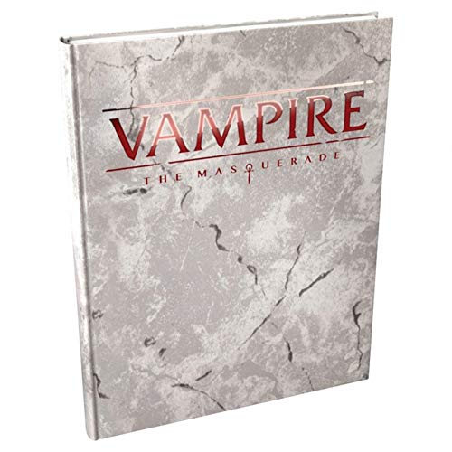 Modiphius Vampire The Masquerade: 5th Edition Core Rulebook Deluxe Alternate Cover - English, 55882 von Modiphius