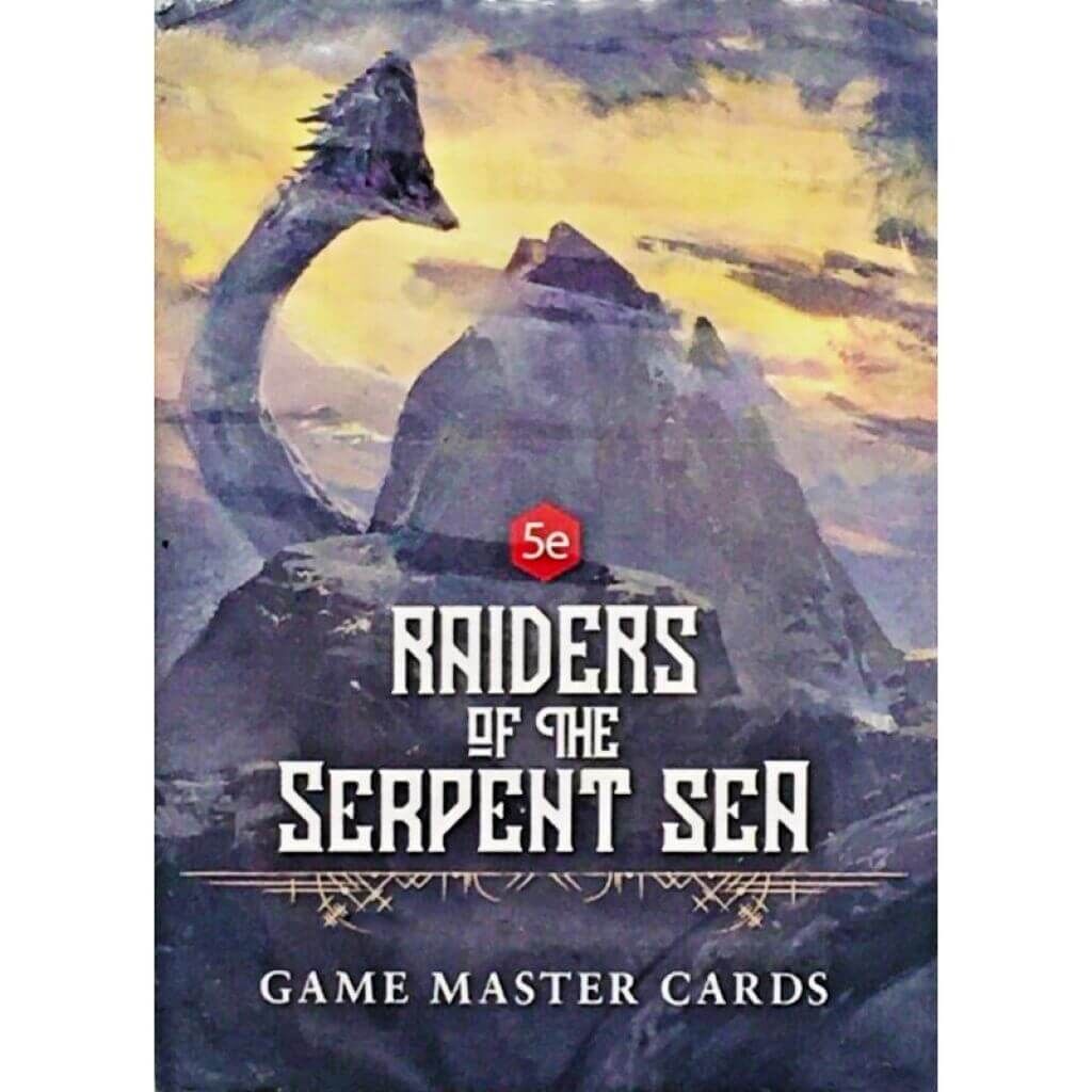 'Raiders of the Serpent Sea: Game Master Cards (5E)' von Modiphius