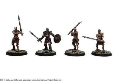 'Elder Scrolls: Call To Arms - Bleak Falls Barrow Resin Delve Set' von Modiphius