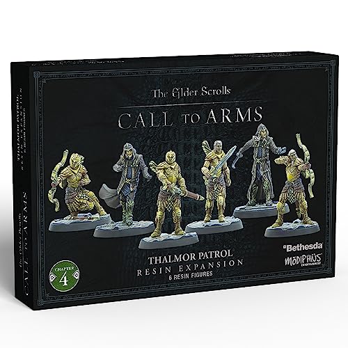 Modiphius Entertainment | The Elder Scrolls: Call to Arms | Thalmor Patrol | Miniature Game | Unpainted Modiphius Entertainment | The Elder Scrolls: Call to Arms | Thalmor Patrol | Miniature Game | Unpainted von Modiphius