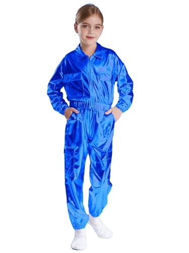 Moggemol Disco Kostüm Mädchen Kinder Tanzensemble Modern Jazz Disco Hip Hop Glitzer Outfit Auftritt Königsblau 170 Moggemol Disco Kostüm Mädchen Kinder Tanzensemble Modern Jazz Disco Hip Hop Glitzer Outfit Auftritt Königsblau 170 von Moggemol