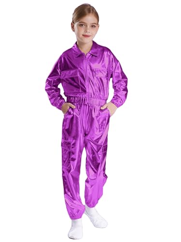 Moggemol Disco Kostüm Mädchen Kinder Tanzensemble Modern Jazz Disco Hip Hop Glitzer Outfit Auftritt Lila 110-116 Moggemol Disco Kostüm Mädchen Kinder Tanzensemble Modern Jazz Disco Hip Hop Glitzer Outfit Auftritt Lila 110-116 von Moggemol