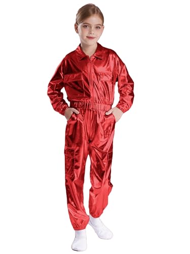 Moggemol Disco Kostüm Mädchen Kinder Tanzensemble Modern Jazz Disco Hip Hop Glitzer Outfit Auftritt Rot 110-116 Moggemol Disco Kostüm Mädchen Kinder Tanzensemble Modern Jazz Disco Hip Hop Glitzer Outfit Auftritt Rot 110-116 von Moggemol
