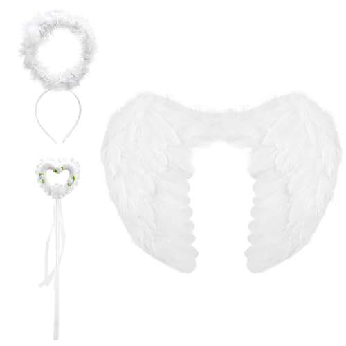 Engelsflügel Weiß, Engel Kostüm Damen Engelsflügel mit Heiligenschein Engel Feenzauberstäbe Engel Kostüm Mädchen Kinder Engelsflügel Flügel Halloween Karneval Feenflügel Kinder Feder Flügel Engelsflügel Weiß, Engel Kostüm Damen Engelsflügel mit Heiligenschein Engel Feenzauberstäbe Engel Kostüm Mädchen Kinder Engelsflügel Flügel Halloween Karneval Feenflügel Kinder Feder Flügel von Moiuguli