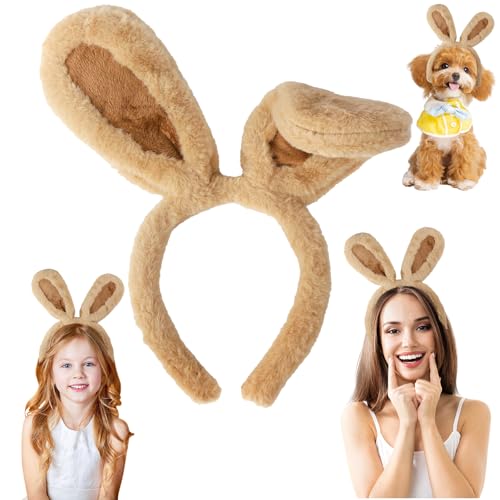 Hasenohren Haarreif, Hasenohren Kopfstück Crossdressing Zubehör, Haarschmuck, Hase Ohren Haarbänder für Erwachsene und Kinder, Plüsch Stirnbänder für Karneval, Ostern Party, Kostüm Cosplay Hasenohren Haarreif, Hasenohren Kopfstück Crossdressing Zubehör, Haarschmuck, Hase Ohren Haarbänder für Erwachsene und Kinder, Plüsch Stirnbänder für Karneval, Ostern Party, Kostüm Cosplay von Moiuguli