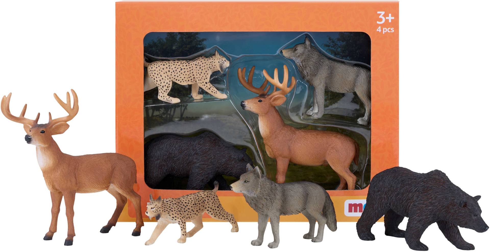 Mojo Wildes Tier Spielset 4 Teile Mojo Wildes Tier Spielset 4 Teile von Mojo