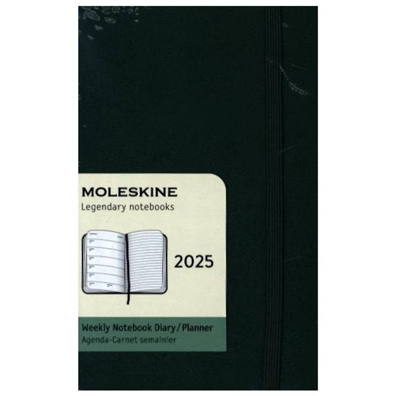 Moleskine 12 Monate Wochen Notizkalender 2025, Pocket/A6 von Moleskine Germany